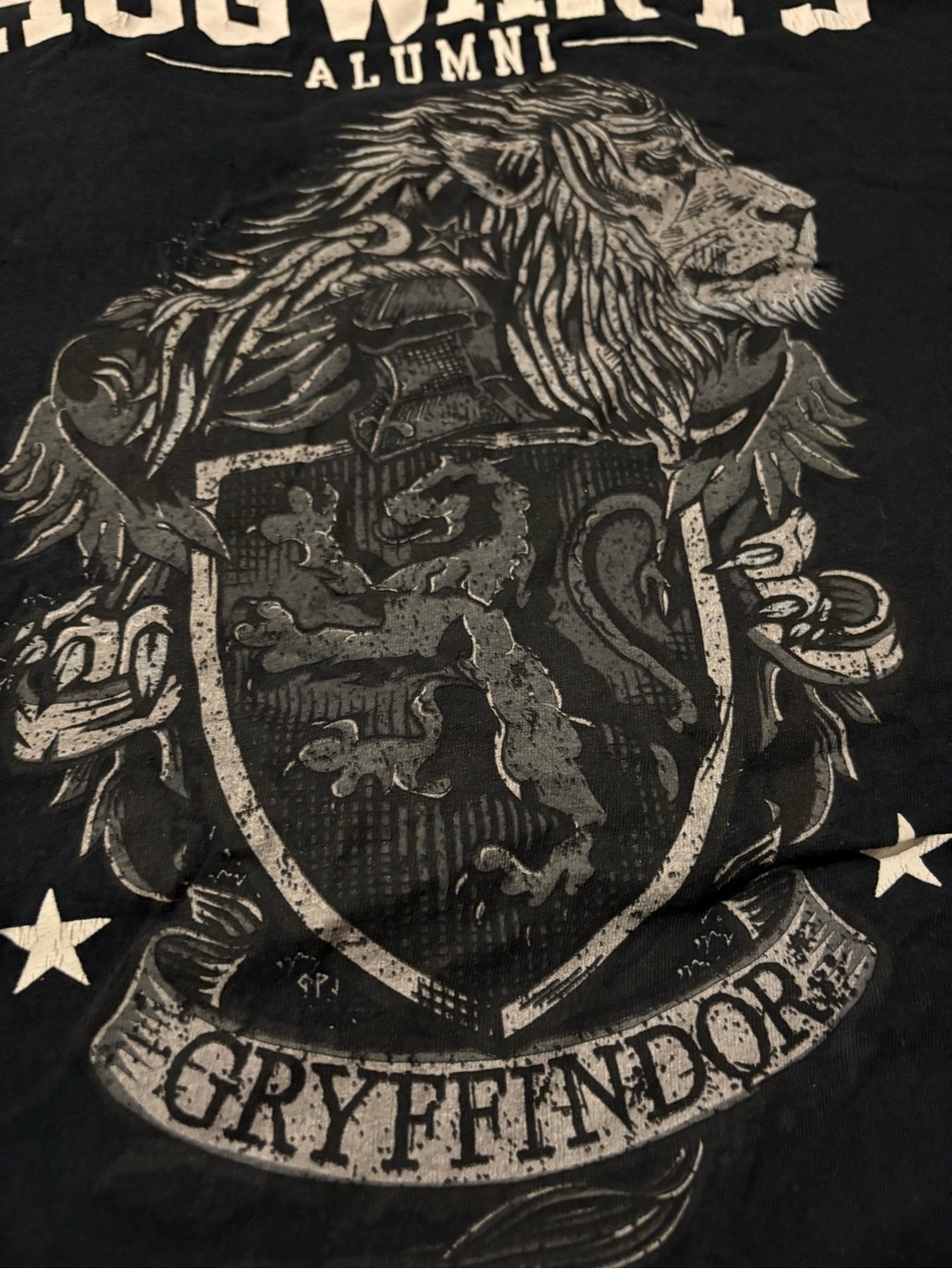 Warner Bros. Black Crewneck Sweater with White Graphic - Picture 2 of 3
